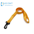 High quality bulk cheap custom polyester blank logo personalized lanyard with metal clip